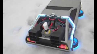 Great Scot! Mini Flying DeLorean Is Best Use Of Quadrotors To Date